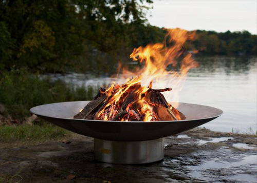 Fire  Pit On The Water